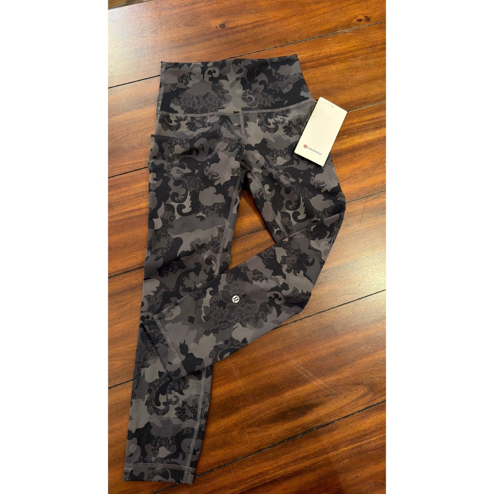 Lululemon Wunder Train HR Crop 23 Heritage 365 Camo Brier Rose Multi LW6BNKS 4